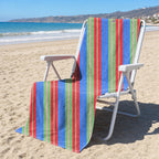 Shaken, Not Stirred Martini Full-Size Towel & Car Seat Cover - On a Beach Chair