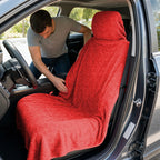 Sixty Nine Full-Size Towel & Car Seat Cover - In the Car