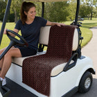 Skeleton Endless Love Full-Size Towel & Car Seat Cover - On a Golf Cart Seat