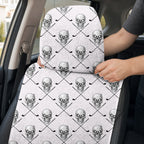 Skull Golf Full-Size Towel & Car Seat Cover - Headrest Pocket