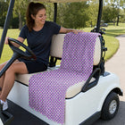 Slutty Pineapple Full-Size Towel & Car Seat Cover - On a Golf Cart Seat