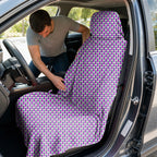 Slutty Pineapple Full-Size Towel & Car Seat Cover - In the Car