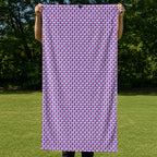 Slutty Pineapple Full-Size Towel & Car Seat Cover - Held Open