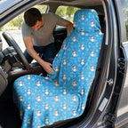 Snowman Golf Full-Size Towel & Car Seat Cover - In the Car