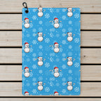 Snowman Golf Golf Towel - Laid Flat