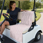 Spank The Monkey Full-Size Towel & Car Seat Cover - On a Golf Cart Seat