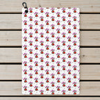 Spank The Monkey Golf Towel - Laid Flat