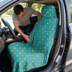 Squirrel Full-Size Towel & Car Seat Cover - In the Car