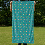 Squirrel Full-Size Towel & Car Seat Cover - Held Open