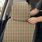 Stickfigures Playing Golf Full-Size Towel & Car Seat Cover - Headrest Pocket