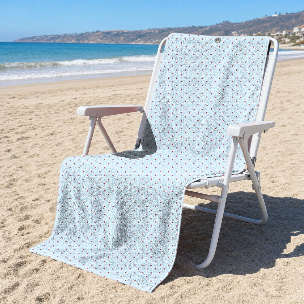 Suck It Full-Size Towel & Car Seat Cover - On a Beach Chair