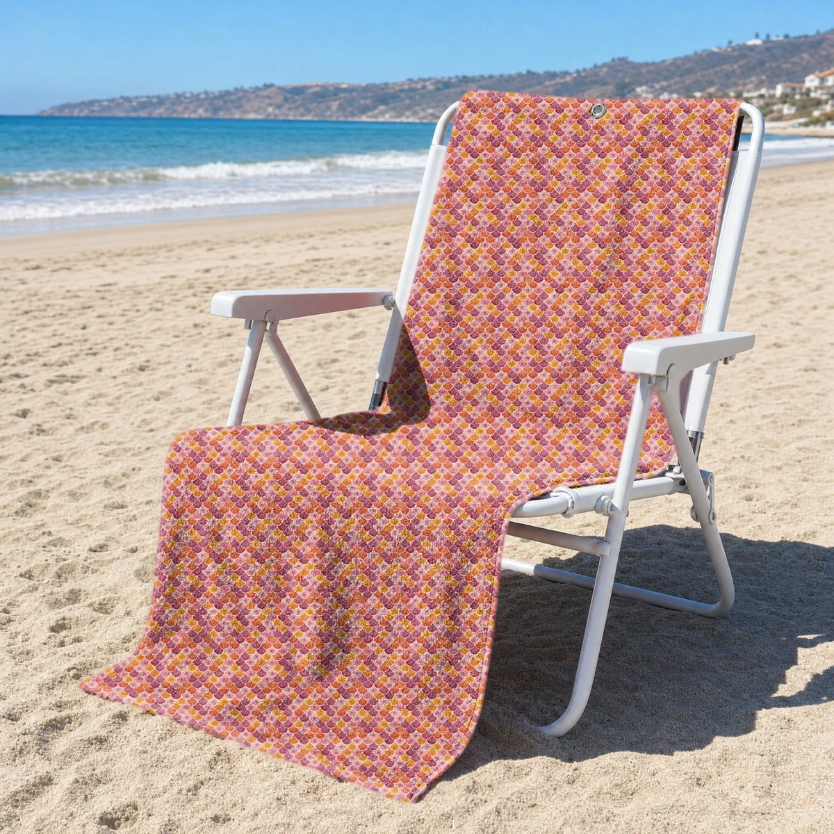 Sweet Spots Full-Size Towel & Car Seat Cover - On a Beach Chair