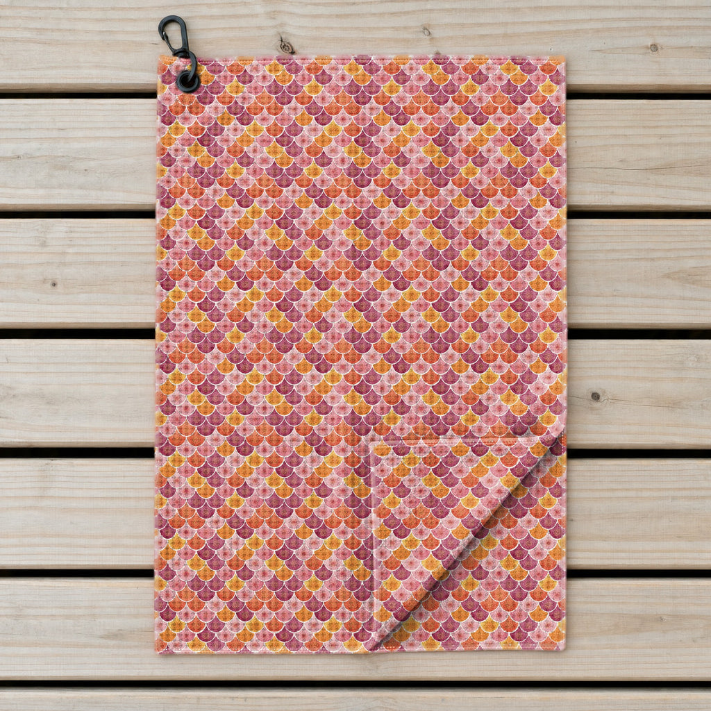 Sweet Spots Golf Towel - Laid Flat