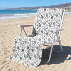 Tequila Fiesta Full-Size Towel & Car Seat Cover - On a Beach Chair