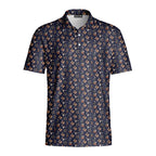 Texas After Dark Polo Shirt For Men - Front
