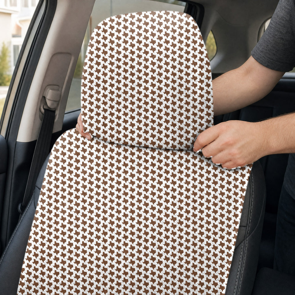 Texas Polo Full-Size Towel & Car Seat Cover - Headrest Pocket