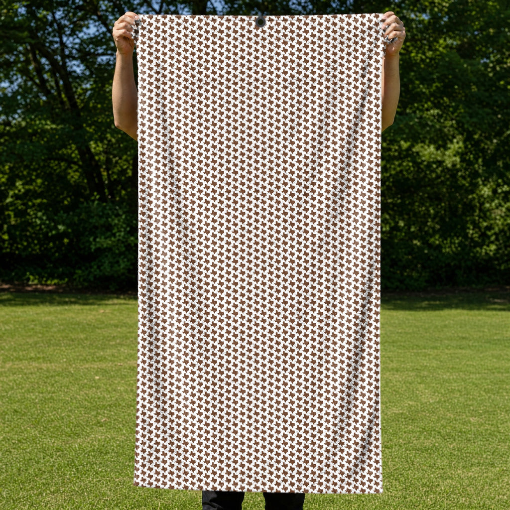 Texas Polo Full-Size Towel & Car Seat Cover - Held Open