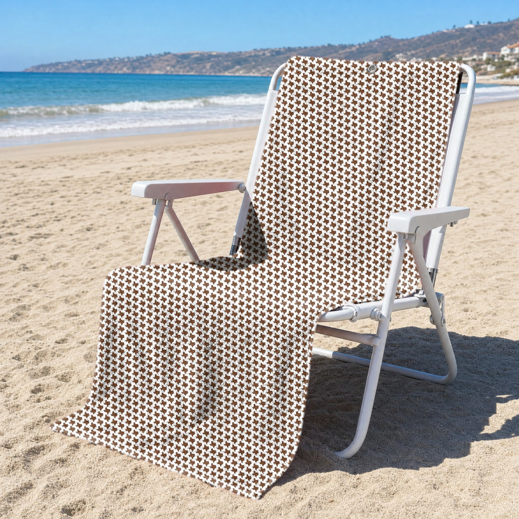 Texas Polo Full-Size Towel & Car Seat Cover - On a Beach Chair