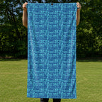 That What's She Said Full-Size Towel & Car Seat Cover - Held Open