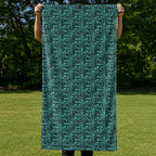 That What's She Said v2 Full-Size Towel & Car Seat Cover - Held Open