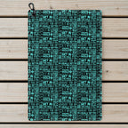 That What's She Said v2 Golf Towel - Laid Flat
