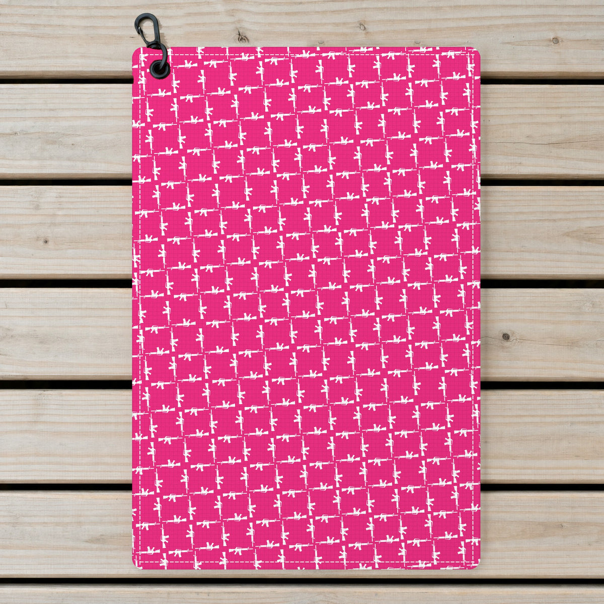 The AR15 Golf Towel - Laid Flat