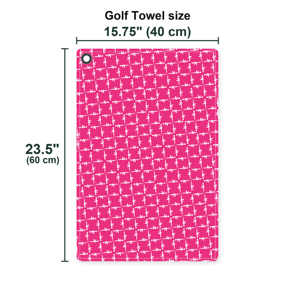 The AR15 Golf Towel - Size Chart