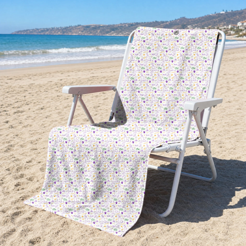 The Bayou Full-Size Towel & Car Seat Cover - On a Beach Chair