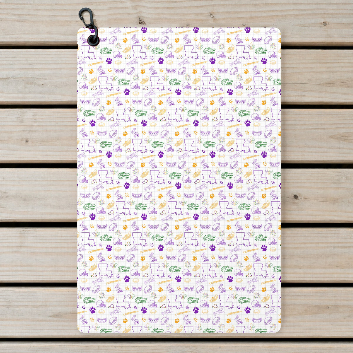 The Bayou Golf Towel - Laid Flat