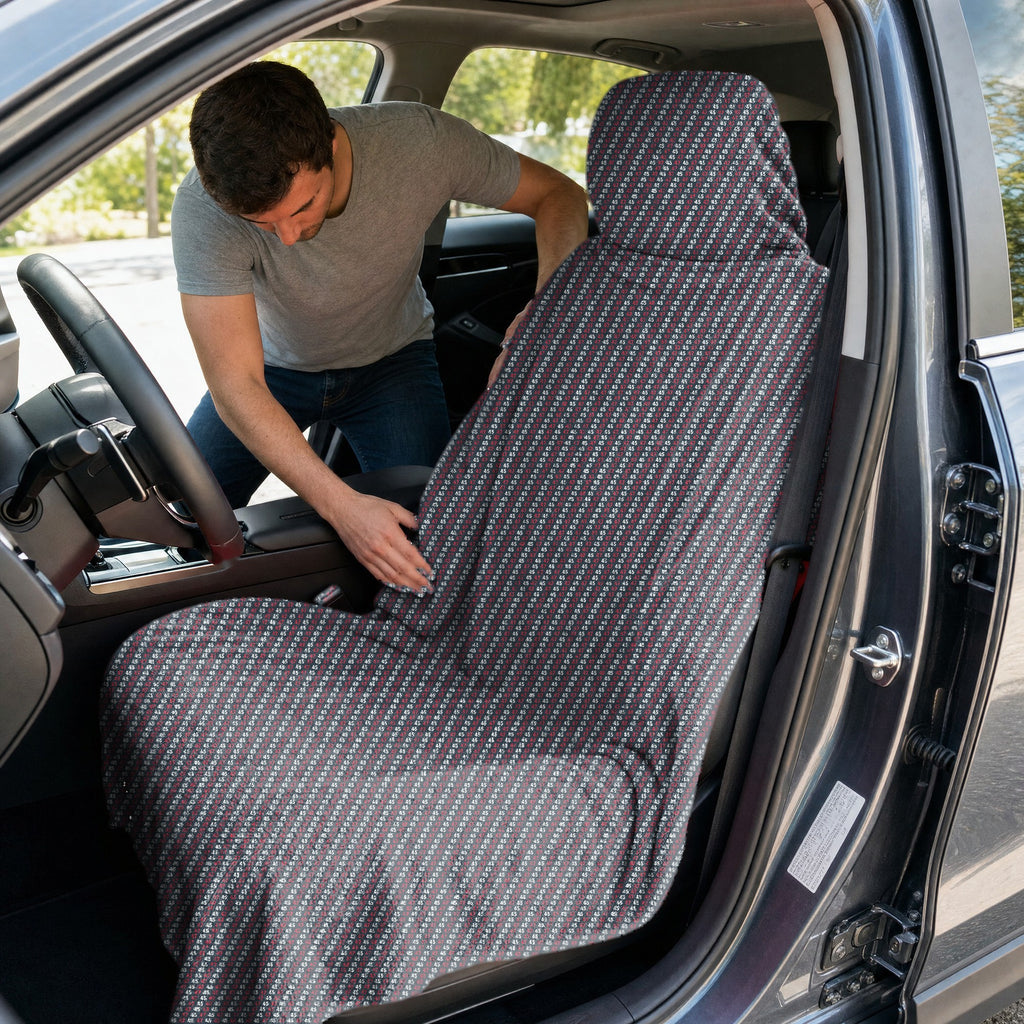The Chief Full-Size Towel & Car Seat Cover - In the Car