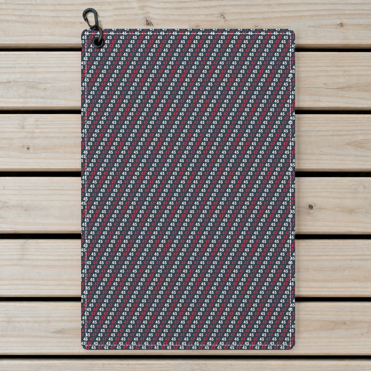 The Chief Golf Towel - Laid Flat