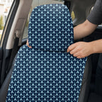 The City Of Lights Full-Size Towel & Car Seat Cover - Headrest Pocket