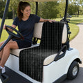 The F**K Full-Size Towel & Car Seat Cover - On a Golf Cart Seat