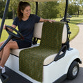 The Golden State Full-Size Towel & Car Seat Cover - On a Golf Cart Seat