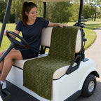 The Golden State Full-Size Towel & Car Seat Cover - On a Golf Cart Seat