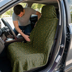 The Golden State Full-Size Towel & Car Seat Cover - In the Car