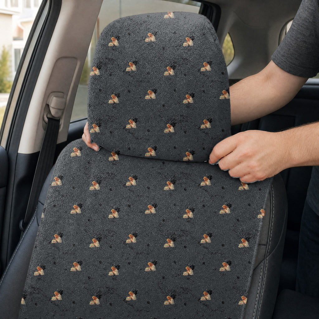 The Last Birthday of Jesus Full-Size Towel & Car Seat Cover - Headrest Pocket