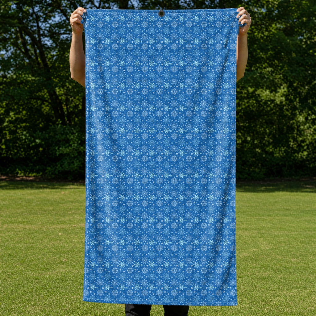 The Melt In Your Mouth Full-Size Towel & Car Seat Cover - Held Open