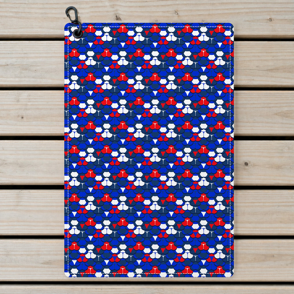 The Patriot Golf Towel - Laid Flat