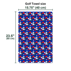The Patriot Golf Towel - Size Chart