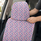 The Pink Sharks Full-Size Towel & Car Seat Cover - Headrest Pocket