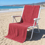 The Pink Taco Full-Size Towel & Car Seat Cover - On a Beach Chair