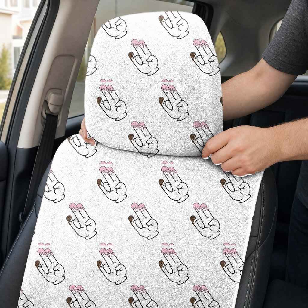 The Shocker Full-Size Towel & Car Seat Cover - Headrest Pocket