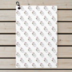 The Shocker Golf Towel - Laid Flat