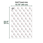 The Shocker Golf Towel - Size Chart