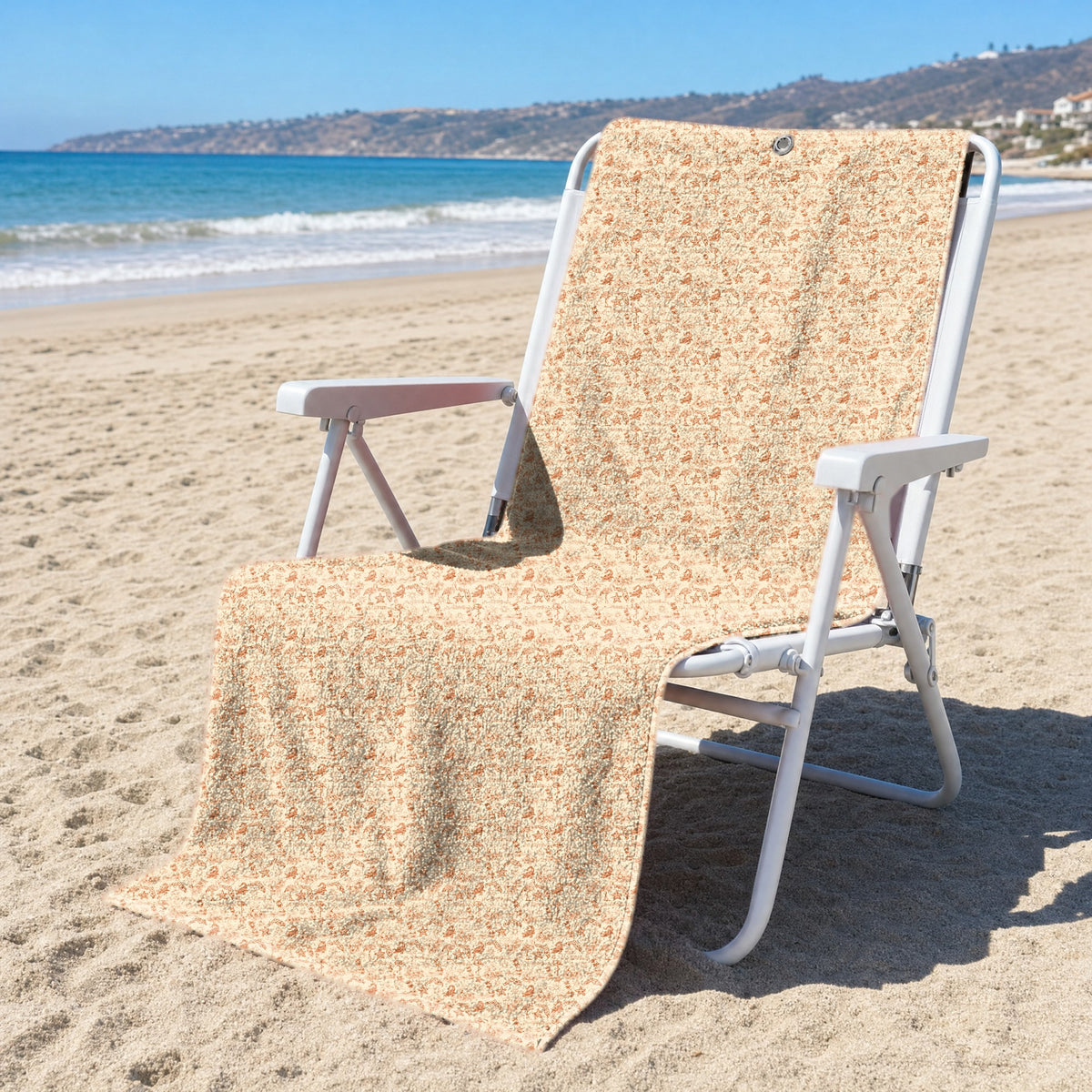 The Sunshine Full-Size Towel & Car Seat Cover - On a Beach Chair