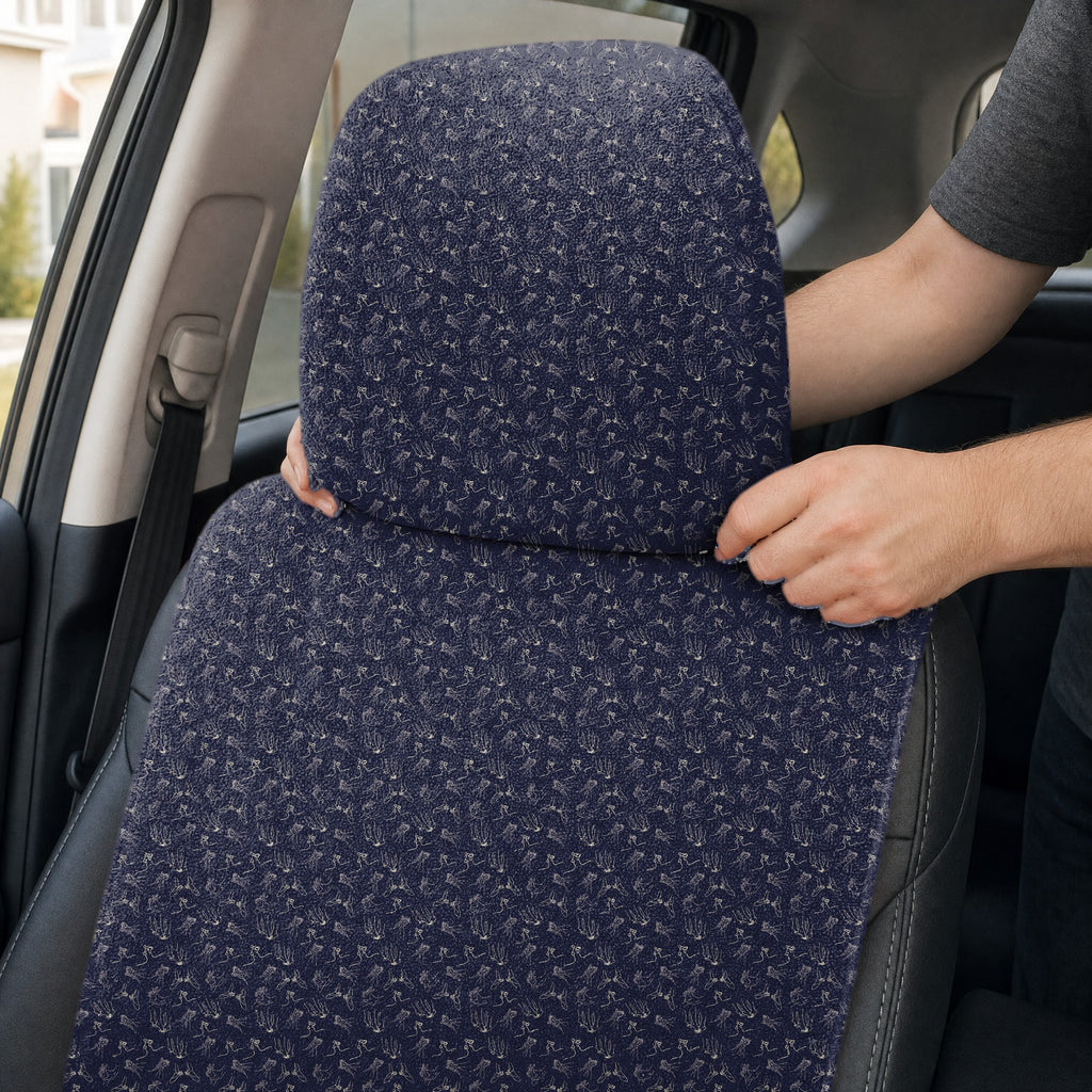 Thirsty Full-Size Towel & Car Seat Cover - Headrest Pocket