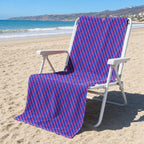 Tortoise Love Full-Size Towel & Car Seat Cover - On a Beach Chair