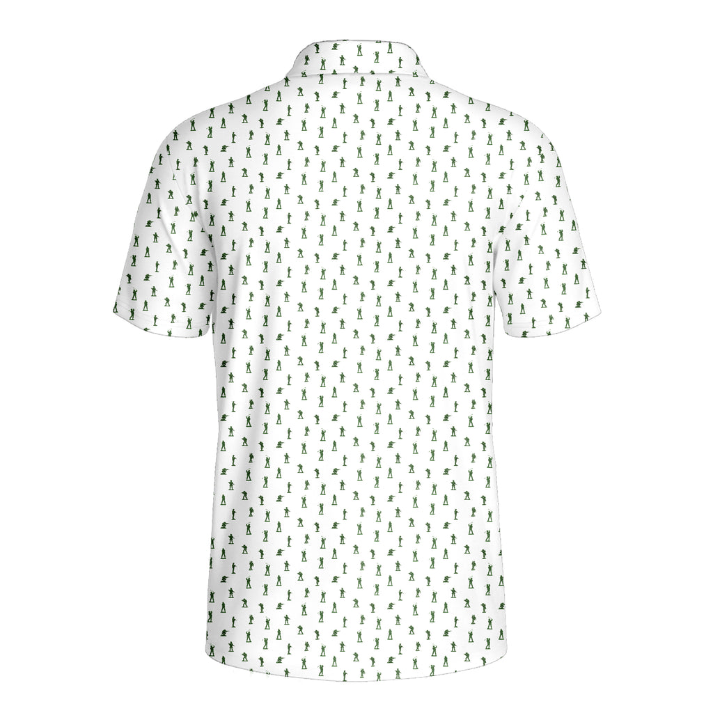 Toy Soldier Polo Shirt For Men - Back