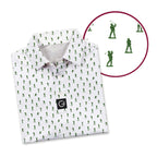 Toy Soldier Polo Shirt For Men - Detail Close-up